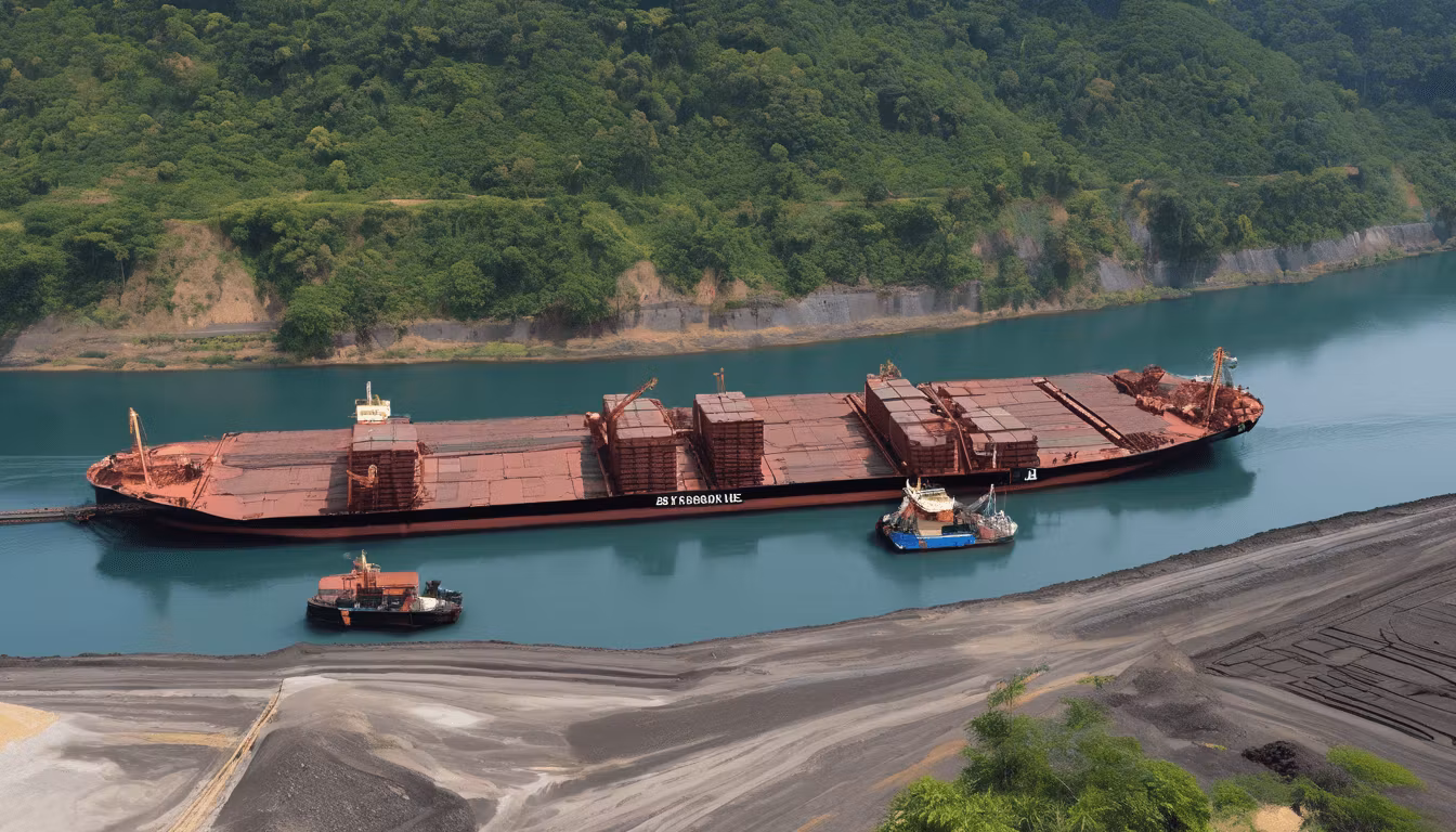 Logistik Pengiriman Mineral Bulk di Indonesia: Panduan Truk, Tongkang & Kapal