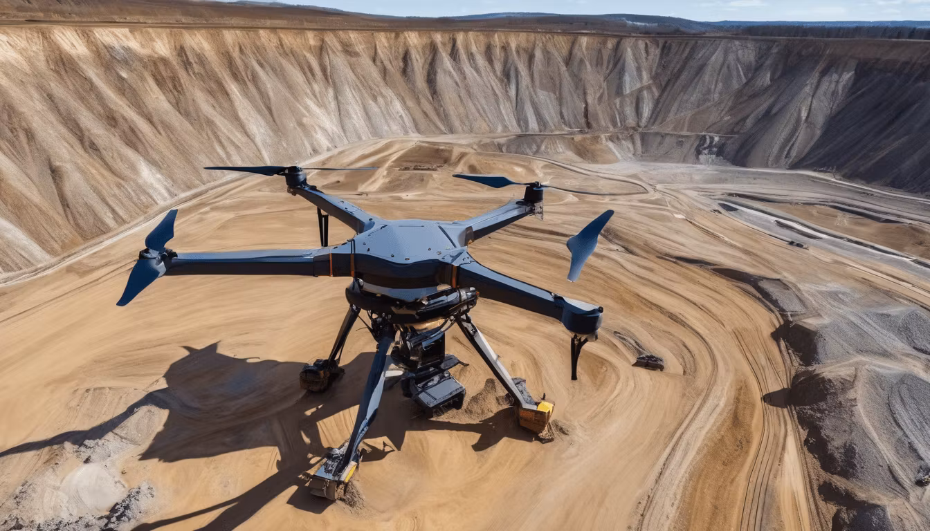 Mining Drone Technology: Surveying, Mapping & Pit Monitoring
