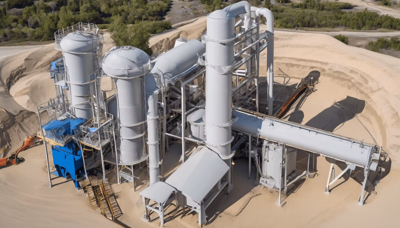 Silica Sand Drying & Classification: Industrial Processing Guide