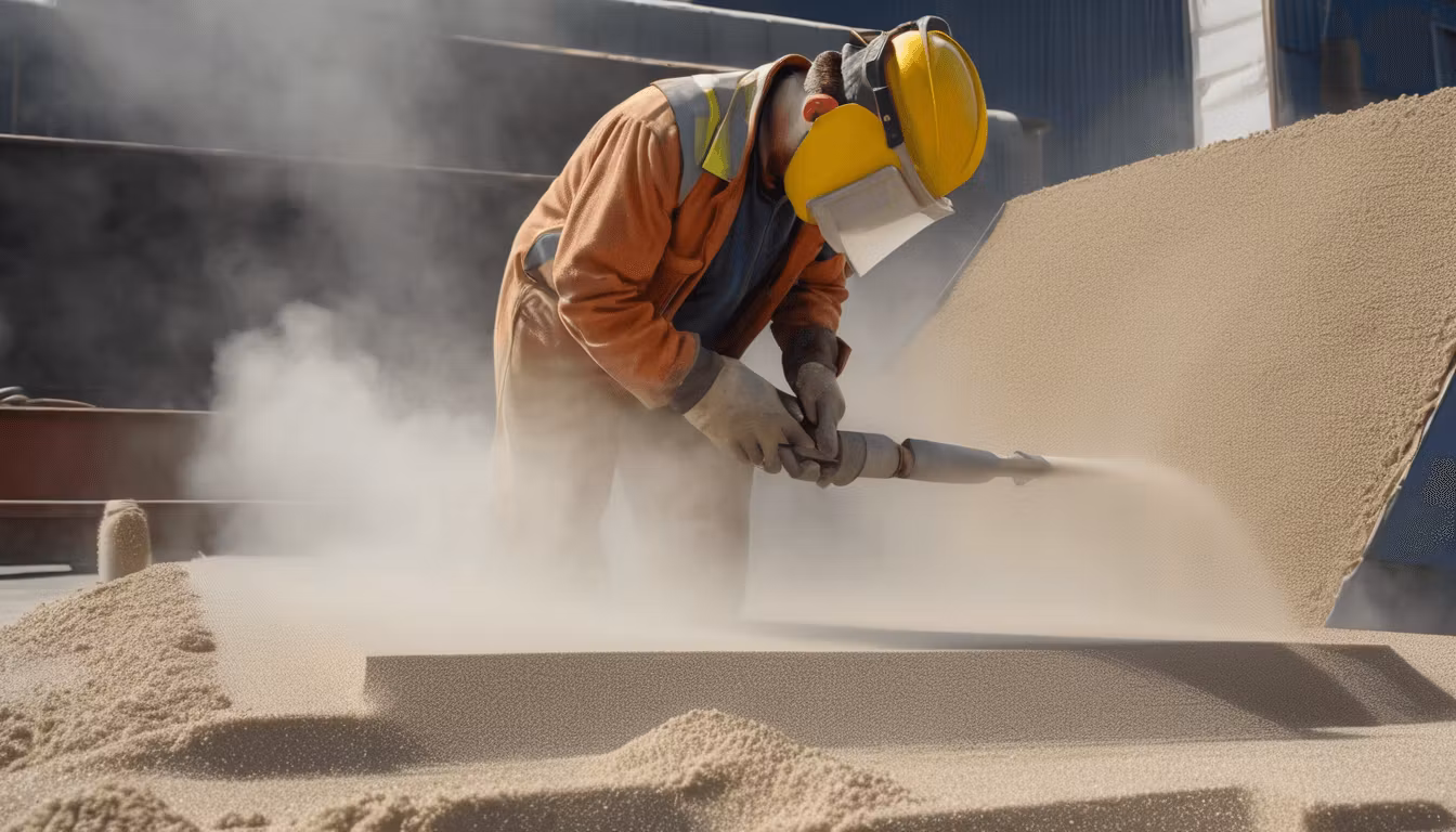 Silica Sand for Sandblasting: Grades, Safety & Best Practices
