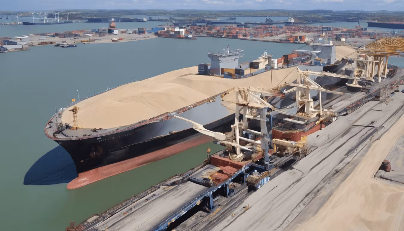 Silica Sand Shipping Guide: Container vs Bulk Carrier Logistics